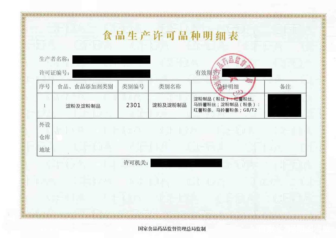 开办红薯淀粉加工厂,办理食品生产许可证一定要了解的3件事!